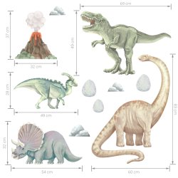 Wallsticker Dinosaurer