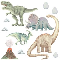 Wallsticker Dinosaurer