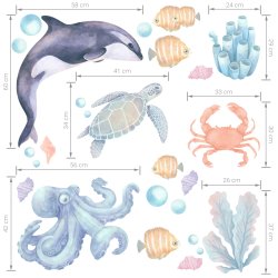Wallsticker Havet