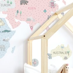 Wallsticker Kort