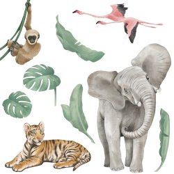 Wallstickers Safari