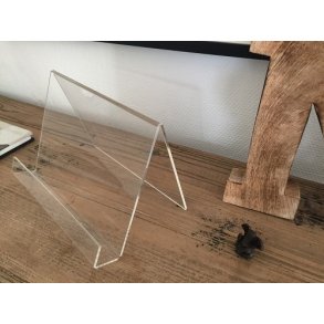 Brochureholder i akryl A5, liggende format