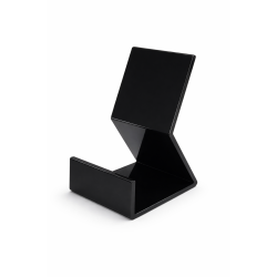 Sort akryl bogholder til b�ger og materialer i bibliotek, skole og institution fra Bibshop