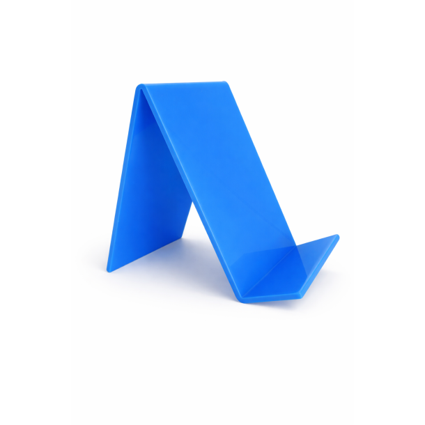 Farvet akryl bogdisplay til frontvisning af b�ger p� reol og bord i bibliotek