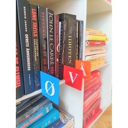 Skilleplade med bogstav, Small. St med 29 stk.