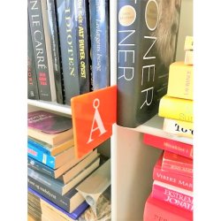 Skilleplade med bogstav, Small. St med 29 stk.