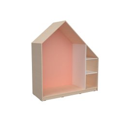 Legehus med 2 hylder