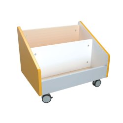 Bogkasse p hjul, large