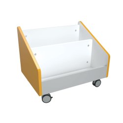 Bogkasse p hjul, large