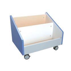 Bogkasse p hjul, large