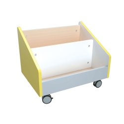 Bogkasse p hjul, large