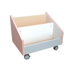 Bogkasse p hjul, large