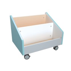 Bogkasse p hjul, large