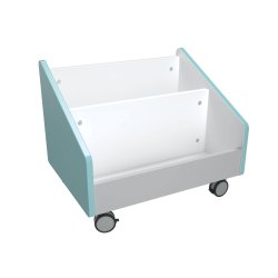 Bogkasse p hjul, large