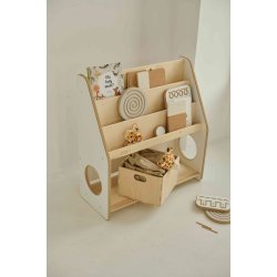 Bogreol til bibliotek, skole og institution