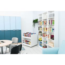 Reol Grande smal biblioteksreol