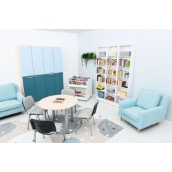 Reol Grande smal biblioteksreol