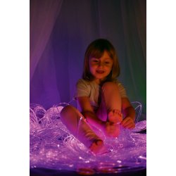 Fiberoptiske lystrde 