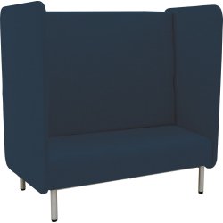 Inflamea 2-personers lnestol med hj ryg  fleksibel og stjdmpende siddeplads