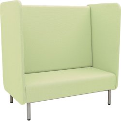 Inflamea 2-personers lnestol med hj ryg  fleksibel og stjdmpende siddeplads