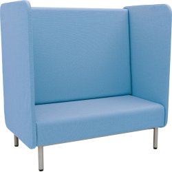 Inflamea 2-personers lnestol med hj ryg  fleksibel og stjdmpende siddeplads