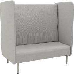 Inflamea 2-personers lnestol med hj ryg  fleksibel og stjdmpende siddeplads