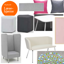 Roligt lsehjrne  kompakt stillezone til skoler og biblioteker | Bibshop.dk