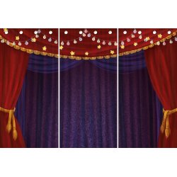 Monteringsst til teatergardiner