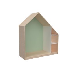 Legehus med 2 hylder