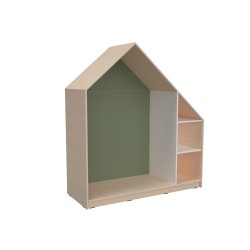 Legehus med 2 hylder