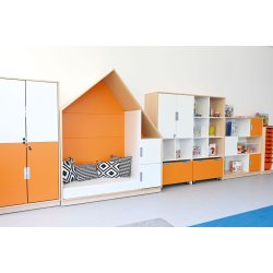 Legehus med 2 hylder