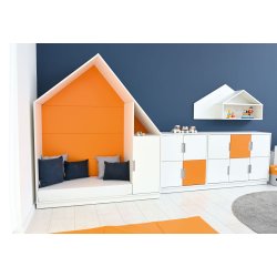 Legehus med 2 hylder