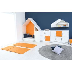 Legehus med 2 hylder