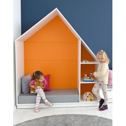 Legehus med 2 hylder