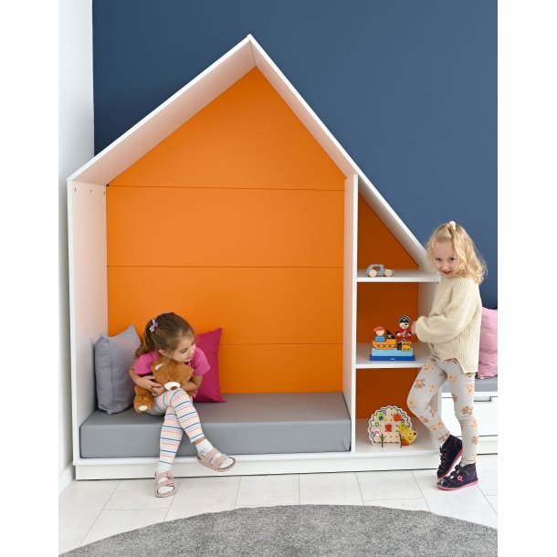 Legehus med 2 hylder