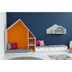 Legehus med 2 hylder