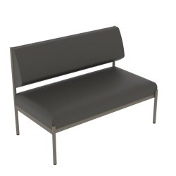 Nexa 2-personers sofa til skole, bibliotek og f�llesomr�de