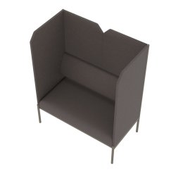 Nexa High 2-personers sofa med h�j ryg