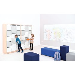 Opbevaringsskab med 14 rum 