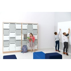 Opbevaringsskab med 14 rum 