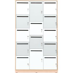 Opbevaringsskab med 14 rum 