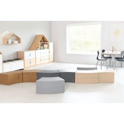 Paolo skums�der - s�t 3, gr�/beige