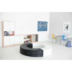 Paolo skums�der - s�t 1, sort/hvid