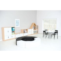Paolo skums�der - s�t 1, sort/hvid
