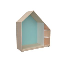 Legehus med 2 hylder