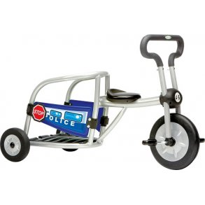 Politibil til brnehaven