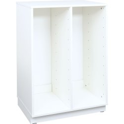 Quadro reol M+ til plastkasser, B 70 cm 