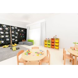 Quadro reol M+ til plastkasser, B 70 cm 