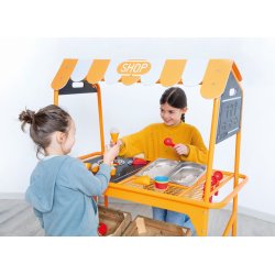 Rolleleg � isbod og butik