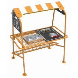 Rolleleg � isbod og butik